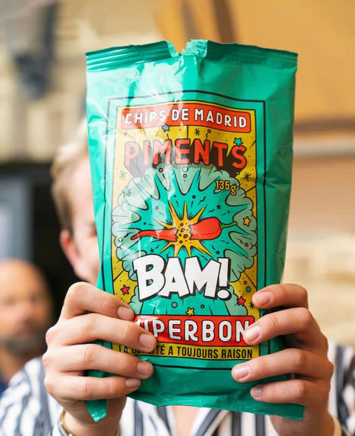 Superbon Chips Piments (Peppers) 135g