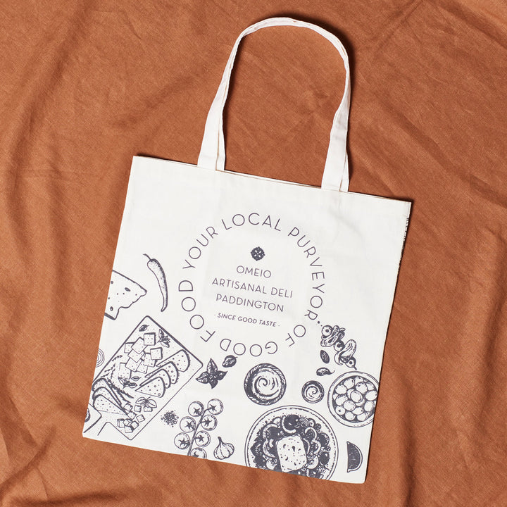 Omeio Artisanal Deli Omeio Tote Bag