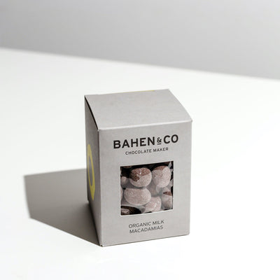 Bahen & Co. Chocolate Chocolate Organic Milk Macadamias 100g