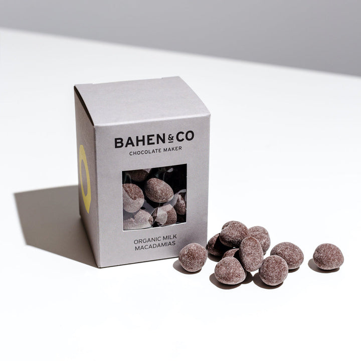 Bahen & Co. Chocolate Chocolate Organic Milk Macadamias 100g