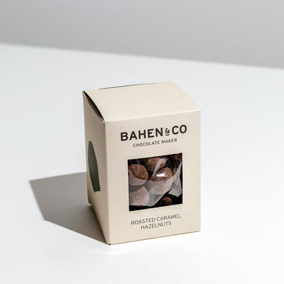 Bahen & Co. Chocolate Chocolate Roasted Caramel Hazelnuts 100g