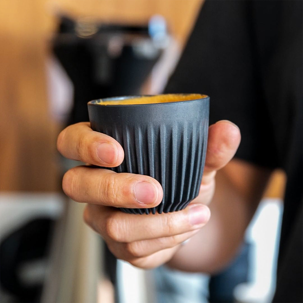 Huskee Reusable Cup Huskee 3oz Espresso Set of 4 - Charcoal